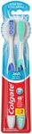 Colgate 360 Sensitive Pro Relief Toothbrush, 2 Count Value Pack, Extra Soft Bristles For Sensitive Teeth & Gums With Cheek & Tongue Cleaner & Comfortable Ergonomic Handle, Assorted Colors Tooth Brush