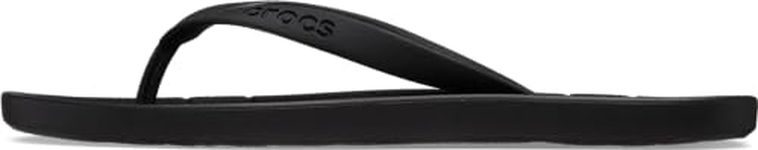 Crocs Unisex Flip Flop, Black, 4 UK