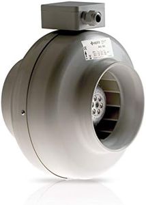 Fantini Cosmi AP8516 Aspiratore Centrifugo in Linea, Modello AKL 200, 230 V, Grigio, Diametro 200 mm