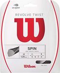 Wilson Revolve Twist 17 Tennis String - Set, Grey