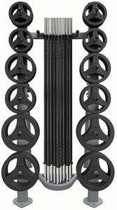 Power Systems Deluxe CardioBarbell 51-Inch - 10 Sets and Rack