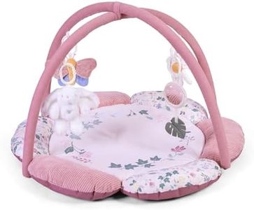 Red Kite Play Gym - Padded Play Gym with Hanging Toys (Rose & Ivy)