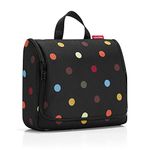 reisenthel toiletbag XL dots Maße: 28 x 25 x 10 cm / Maße: 28 x 59 x 9 cm expanded / Volumen: 4 l