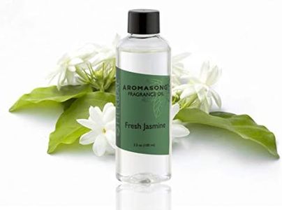Aromasong Fresh Jasmine Scented Fragrance Oil Diffuser Refills for Reeds, Porcelain, and Electric Diffusers in Gift Ready Packaging 100 ml