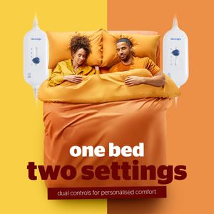 Silentnight Double Electric Blanket – Dual Control Heated Underblanket