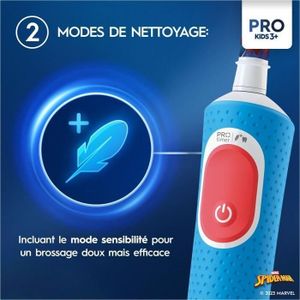 Oral-B Pro Kids Electric Toothbrush – Spider-Man Design