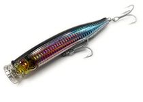 Capt Jay Fishing Saltwater Popper Lures topwater Floating Fishing Lures Surf Fishing Floating Lure, Poppers, Fishing Lures, Surf Fishing Lures (Blue Pink, 150)