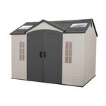 Lifetime 10 x 8 Heavy Duty Fully Accessorised Plastic Shed