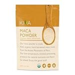 Kiva Maca Root Powder - Organic, Non-GMO, Vegan, Gluten-Free - 16oz Pouch - 90 Servings