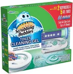 Scrubbing Bubbles Toilet, Rainshower (2 dispensers + 30 Gel Discs), 6 Ounce, 6 Ounce