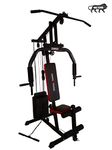 Zorex Fitness HGZ-1002 Multi Home Gym Multiple Muscle Workout Exercise Machine Chest Biceps Shoulder Back Triceps Legs for Men at Home, 60Kg Weight Stack, Made in India (with Installation Assistance)