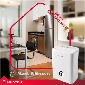 Ariston 16L Dehumidifier – Compact Home Moisture Removal