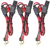 [3 PACK] 2FT Motorcycle Battery Cha