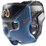 RIVAL BOXING HEADGEAR-RHG10 INTELLI-SHOCK (BLUE, SMALL)
