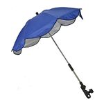 Youyijia Pram Parasol Universal Pram Umbrella Pushchair Parasol Umbrella Stroller Clip On Parasol Sun Shade Clip on Stroller Umbrella Parasol Pram Pushchair (Blue)