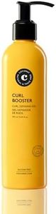 COCUNAT - Curl Booster Gel - Curl Cream for Curly Hair - Defines Soft Curls Without Frizz - With Argan Oil and Grapefruit for Hydrated, Bouncy Curls - Silicone & Sulphate Free - Curly Method - 250ml