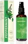 Peppermint Room, Linen & Pillow Spray by Aromafume | 100ml/3.38 fl oz | with Pure Peppermint Essential Oil | Aromatherapy Spray for Relaxation, Sleep & Stress Relief | Mist for Bedding, Fabrics