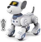 Robot Dog Toys for Kids Age 3-9, Programmable Robotic Puppy, Interactive Robotic Dog Gift, Follow & Touch Function RC Robots Dog with Singing and Dancing