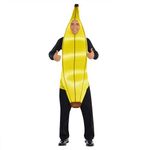 Unisex Adult Banana Costume Christmas Costume for Families Get Together Fun Run Party