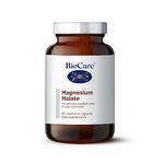 BioCare - Magnesium Malate - Malic Acid and Magnesium for Energy Support and Muscle Function - Suitable for Vegetarians and Vegans - 90 Capsules