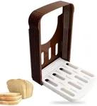 OHES Bread Slicer, Kitchen Accessories,Bread/Bake,Compact Foldable Bread Sandwich Toast Bread Slicer