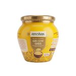 Anveshan A2 Gir Cow Desi Ghee 500ML | Bilona Method | Curd-Churned & Cultured | Pure, Natural & Danedar | Lactose-Free, Gluten-Free | Grass-Fed | Lab Tested | Traditional Desi Ghee