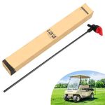 10L0L Fuel Siphon Pickup Tube for Club Car DS 1992-up, Precedent 2005-2008 Gas Golf Cart, with Shut-Off Valve