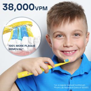 Seago Kids Electric Toothbrush – Yellow