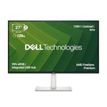 Dell S2725QC 27"/68.58 cm USB-C Monitor|Titan Grey|IPS 120Hz| 350 cd/m2 |4 ms, Contrast 1,500:1| Tilt, Height, Pivot & Swivel Adjustable|Ports: 2X HDMI| 2 * 5W Speakers|99% SRGB |AMD Freesync Premium