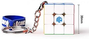 OJIN GAN330 3x3 Mini 3CM Cube Ganspuzzle GAN 330 3x3x3 Cube Smooth Puzzles collection of Mini 3x3x3 Cube with Keychain (Multi Color)