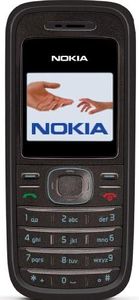 Nokia 1208 black Cellulare (Display a colori, Organizer, Giochi)