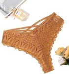 Avidlove Sexy Bikinis Panties for Women Naughty Lace Underwear Cheeky Briefs Bronze XXL