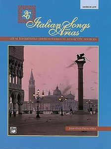 26 Italian Songs and Arias: Medium Low Voice, Book & CD