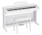 Casio AP-270WE 88keys White Digital Piano Electronic Keyboard (18 W, 1417 mm, 432 mm, 821 mm, 36.5 kg, USB Type-B)