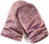 Mars Wellness Heated Microwavable Mitts - Herbal Hot/Cold Deep Penetrating Herbal Aromatherapy Therapy Mittens with Flaxseed and Herbs - Trigger Finger, Inflammation, Carpal Tunnel - Muave