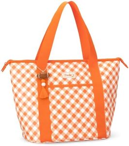 Swig Life Zippi Insulated Cooler Bag, Collapsible Soft Cooler, Orange