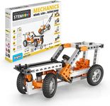 Engino- STEM Toys, Mechanics: Wheels, Axles & Inclined Planes, Construction Toys for Kids 9+, Fun Educational Toys, Gifts for Boys & Girls (14 Model Options)