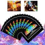 Ganbaro Mystical-Fire Sachets, Fire Colour Changing Powder, Fire Cones Colour Changing, Magical Flames Suitable for Indoor and Outdoor, Party Dinner, Yard Campfire, 10g*10pcs