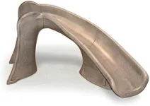 S.R.Smith 698-209-58123 Cyclone Right Curve Pool Slide, Sandstone