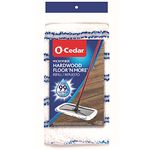 O-Cedar NA Hardwood Floor 'N More Microfiber Mop Refill, White, Blue