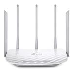 TP-Link Archer C60 AC1350 Dual Band Wireless, Wi-Fi Speed Up to 867 Mbps/5 GHz + 450 Mbps/2.4 GHz, Supports Parental Control, Guest WiFi, MU-MIMO Router, Qualcomm Chipset- White