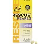 Bach Rescue Pearls Natural Stress Relief, 28 Capsules