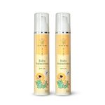 Pure Aura Baby Sunscreen SPF 30 50gm, Pack of 2 – Doctor Recommended 100% Mineral Ayurvedic Sunscreen for Babies & Kids | Chemical-Free Outdoor Sun Protection for Sensitive Skin