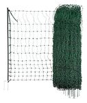 Kerbl 292274 Poultry Net, Green, Electrically Conductive 15 m / 106 cm/Double Tip, 3.6 kg