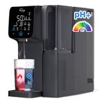 iSpring RCD100HCG Hot & Cold Reverse Osmosis System Countertop, Alkaline RO Water Filter Dispenser, 9 Temperature & 6 Dispensing Volume Options, TDS & Filter Lifespan Monitor, Plug and Play