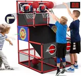 HYES 2 in 1 Dual Shot Basketball Ar