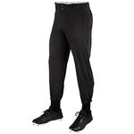 CHAMPRO Boys Triple Crown Classic Baseball Pant, Black, Small US