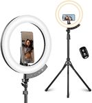 Sensyne Newest 12" Ring Light with 