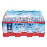 Crystal Geyser Natural Alpine Spring Water 16.9 Oz 35/ct