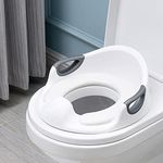 Potty Training Seat for Boys Girls Kids Toddlers Toilet Training Seat Potty Seat for Baby with Detachable Soft Cushion Sturdy Handle and Backrest